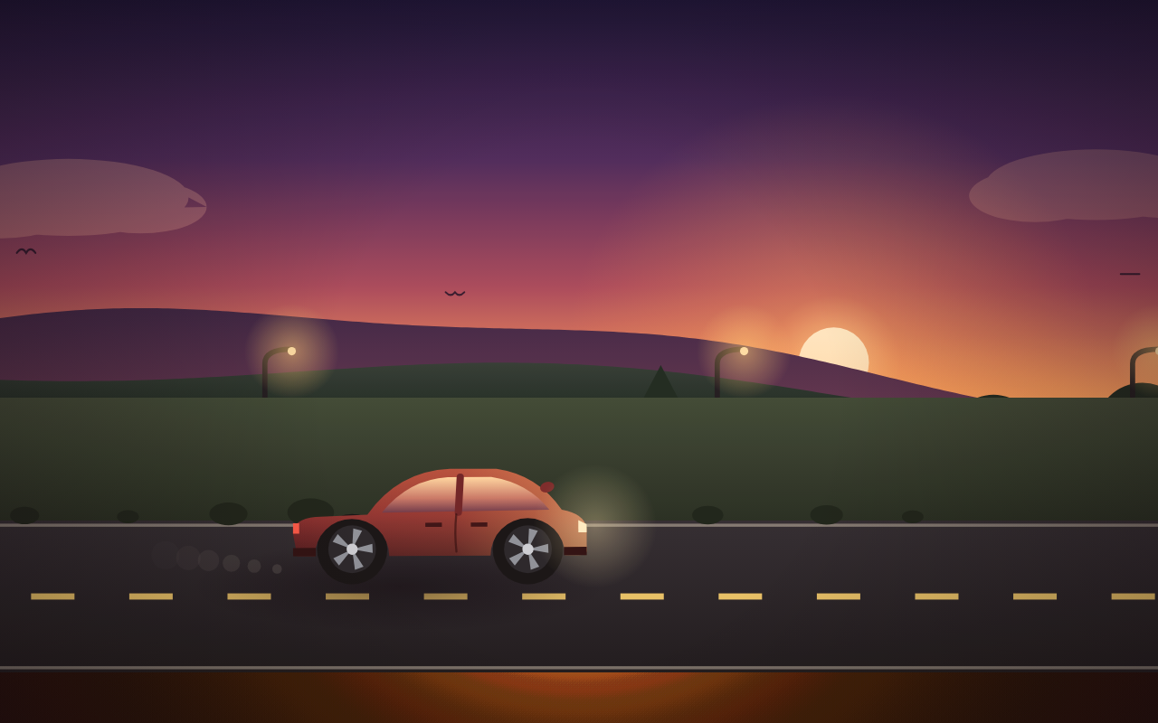 H3 · Parallax car — community prompt preview